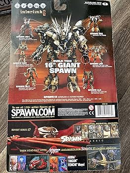 マクファーレントイズ スポーン インターリンクSPAWN GIANT ROBOT Amazon.com: Spawn Series 18 Interlink 6 Torso TS2 of Giant